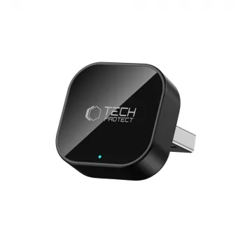 TECH-PROTECT ULTRABOOST CA01 Apple CarPlay / Android Auto Adapter USB Bluetooth 5.4 Matte Black