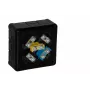 VIPLAST VP-41 Surface-Mounted Junction Box with Terminals, 12 Cable Entries, IP55, Black, 98x98x42mm