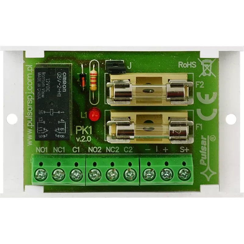 PULSAR AWZ513 Relay Module SPDT 2A 10-30V DC DIN Rail