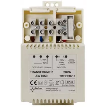 Pulsar AWT050 TRP Toroidal Power Transformer 20VA 16V/18V