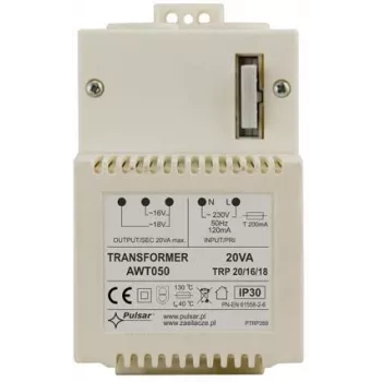 Pulsar AWT050 TRP Toroidal Power Transformer 20VA 16V/18V