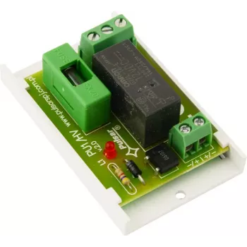 Pulsar AWZ514 Relay Module, 1x SPDT, 10-16V DC, 1A, Screw Terminals