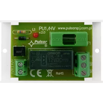 Pulsar AWZ514 Relay Module, 1x SPDT, 10-16V DC, 1A, Screw Terminals