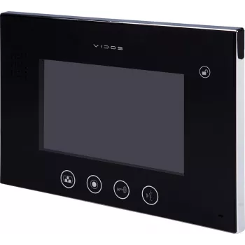 VIDOS M670B 7-Inch TFT LCD Color Monitor for Door Entry Systems