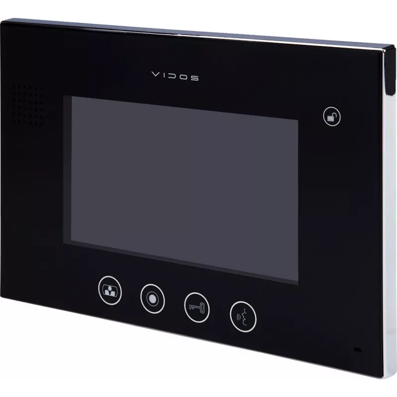 VIDOS M670B 7-Inch TFT LCD Color Monitor for Door Entry Systems