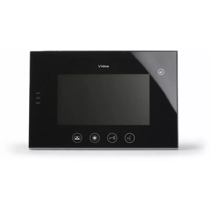 VIDOS M670B 7-Inch TFT LCD Color Monitor for Door Entry Systems