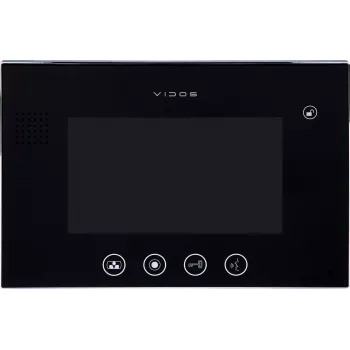 VIDOS M670B 7-Inch TFT LCD Color Monitor for Door Entry Systems