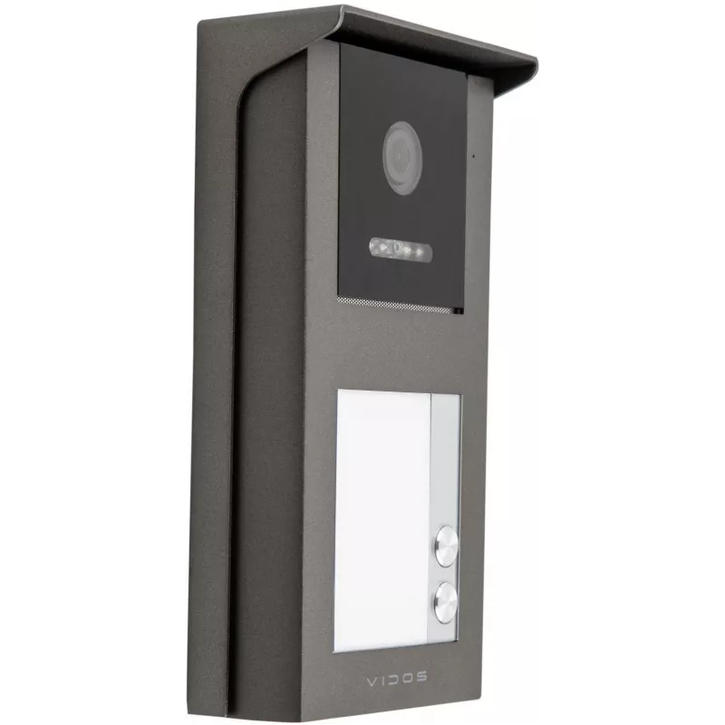 VIDOS IPX S101-2 Outdoor Panel - 2MP IP Video Door Station with RFID, PoE, IP65