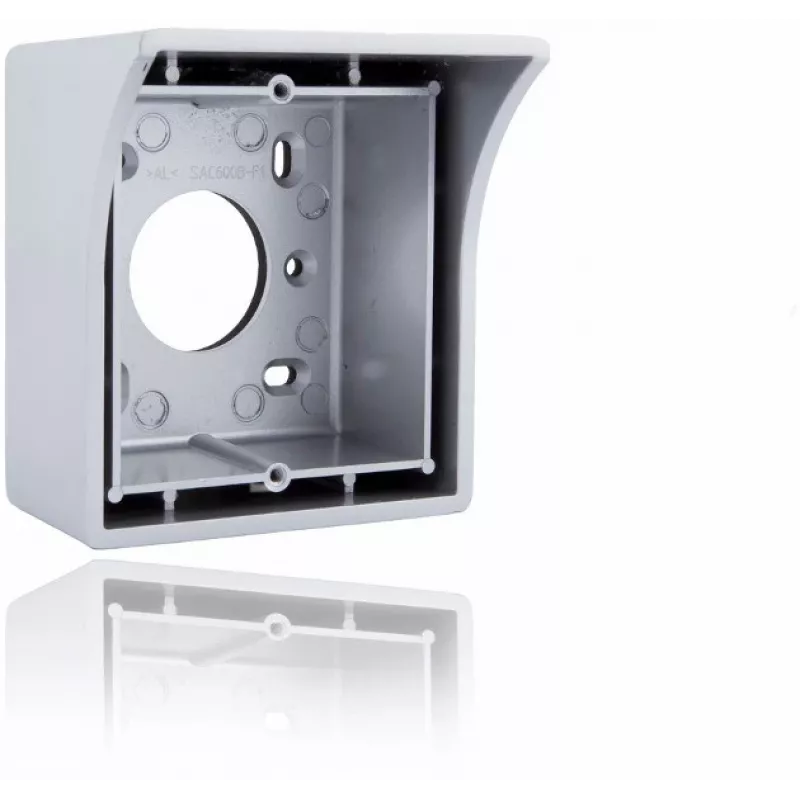 VIDOS D600B1 Surface-Mounted Housing for S600 Series Gate Stations, Black