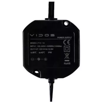 VIDOS P12/12 Power Supply 12V 1.2A DIN Rail