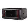GETFORT 19 inch CALI 4U 600x450 Wall-Mount Network Cabinet - Black (WGF04-64EH-WGB)