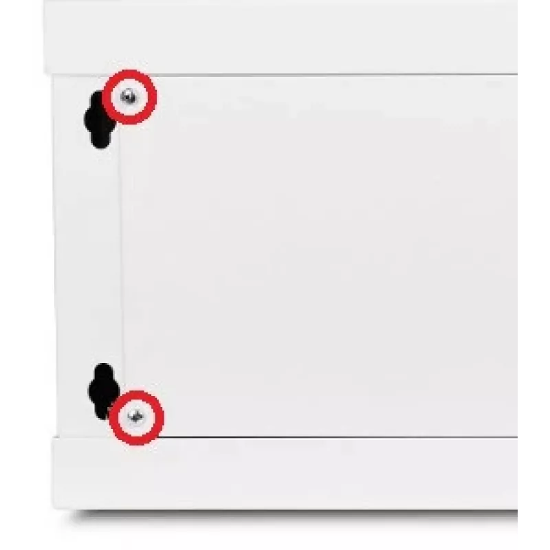GETFORT 19 inch CALI 6U 600x600 Wall-Mount Rack Cabinet Grey RAL 7035