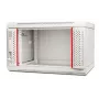 GETFORT 19 inch CALI 6U 600x600 Wall-Mount Rack Cabinet Grey RAL 7035