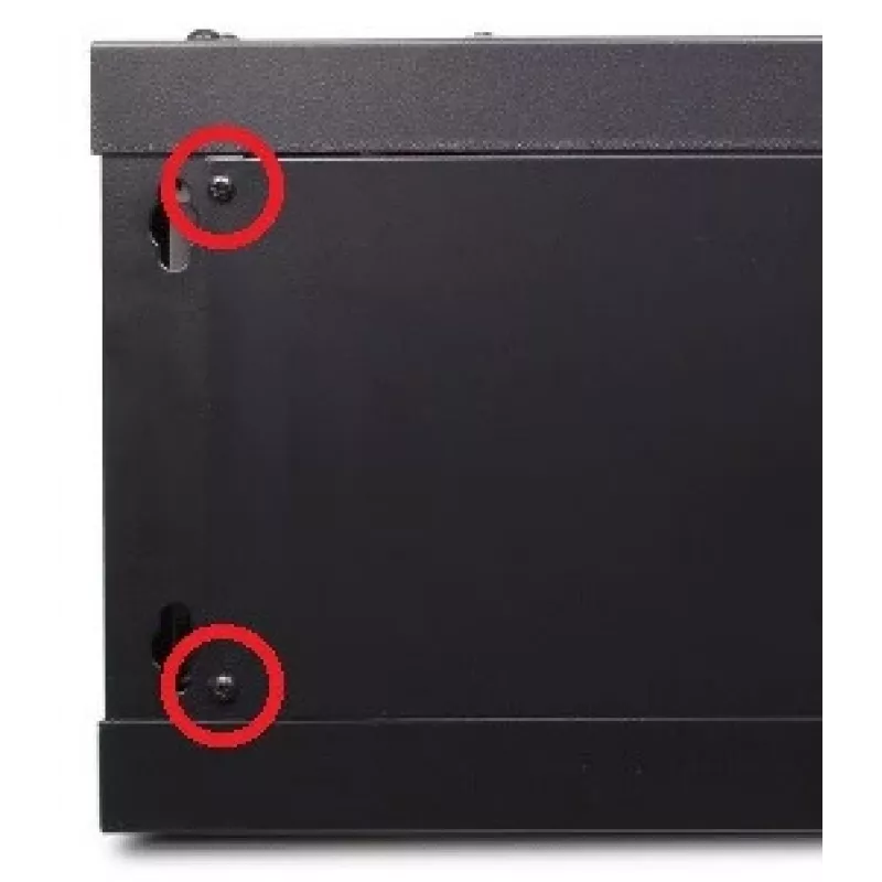 GETFORT CALI 19 inch 12U 600x450 Wall Mount Rack Cabinet Black