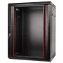 GETFORT CALI 19 Inch 15U Wall Mount Rack Cabinet 600x450 mm Black