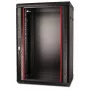 GETFORT 19 inch CALI Wall-Mounted Rack Cabinet 18U 600x600mm Black