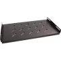 Getfort 45cm 19 inch 1U Fixed Shelf for Rack Cabinet - Black