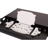 GETFORT GF-FO01-SX 1U 19-Inch 24xSC Simplex Fiber Optic Patch Panel with Splice Tray