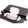 GETFORT GF-FO01-DX 1U 19-Inch 24xSC Duplex Fiber Optic Patch Panel with Sliding Tray