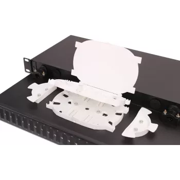 GETFORT GF-FO04-DX 1U 19 Inch 24xSC Duplex Fixed Fiber Optic Patch Panel