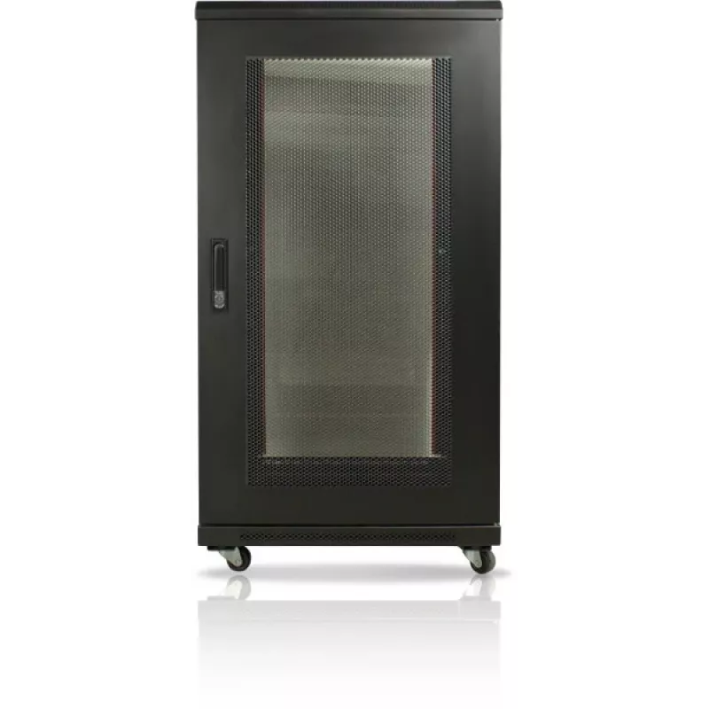GETFORT 19 inch 22U 600x800 Floor-Standing Rack Cabinet Black