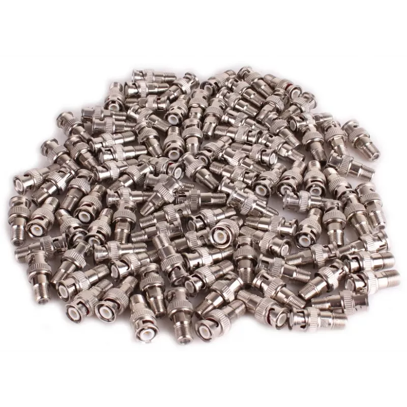 F-Type Female to BNC Male Adapter GETFORT GF-WBNC HQ 100 pcs.