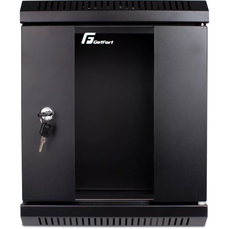 GETFORT WGF06-33EH-WGB 10 inch 6U Wall Mount Rack Cabinet 300x300mm Black