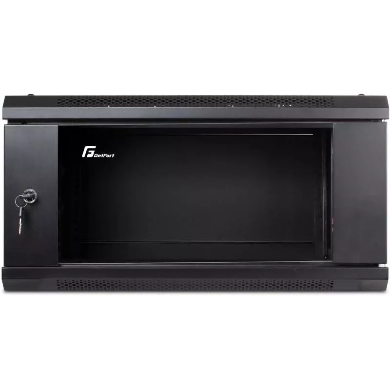 GETFORT ECO v2 19 inch 4U 600x450 Wall Mount Rack Cabinet Black