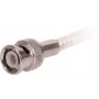 GETFORT BNC-Z RG59 Crimp BNC Male Plug for RG59 Coaxial Cable, 100 Pieces
