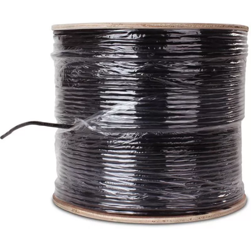 GETFORT Cat.5e F/UTP Outdoor Patch Cable 305m Black
