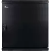 GETFORT 19 inch Wall Mount Rack Cabinet 12U 600x600 mm Solid Steel Door Black