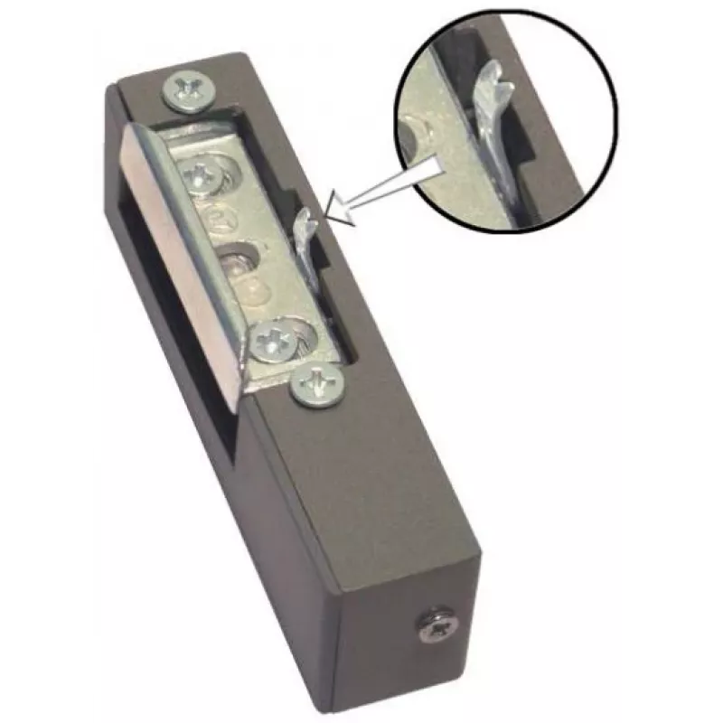 ELEKTRA-PLUS R3 Left Electric Strike with Mechanical Blocking, 10-24V AC/DC, 3000N Holding Force, 2425