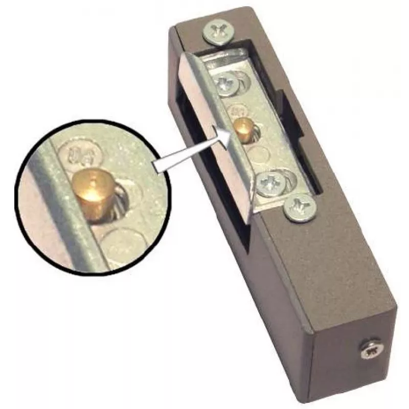 ELEKTRA-PLUS Electric Door Strike R3 with Memory, Without Mechanical Blocking, Left Hand, 12V AC/DC, Fail-Secure