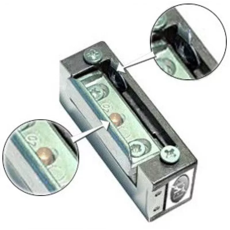 ELEKTRA-PLUS R4-12.40 Electric Door Strike with Memory and Blockade, Symmetrical, Fail-Secure, 10-24V AC/DC, 3000N Holding Force