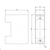 ELEKTRA-PLUS KASETA ELEKTRA R1 External Roller Shutter Cassette, Aluminum, 165x165 mm, Surface/Recessed Mount, RAL Colors
