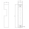 ELEKTRA-PLUS KASETA ELEKTRA R2 Flush-Mounted Distribution Board 18 Modules 3 Rows IP40 White Smoked Door