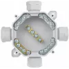 PAWBOL A.0035 Surface-Mounted Hermetic Junction Box PG16, IP67 (5x4mm²), Grey