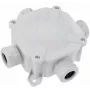 PAWBOL A.0035 Surface-Mounted Hermetic Junction Box PG16, IP67 (5x4mm²), Grey