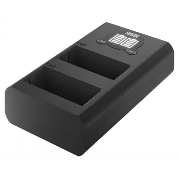 Newell Dual-Channel DL-USB-C Charger for Fujifilm NP-W126 Batteries