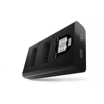Newell DL-USB-C Dual-Channel Charger and 2 SPJB1B Batteries for GoPro 8
