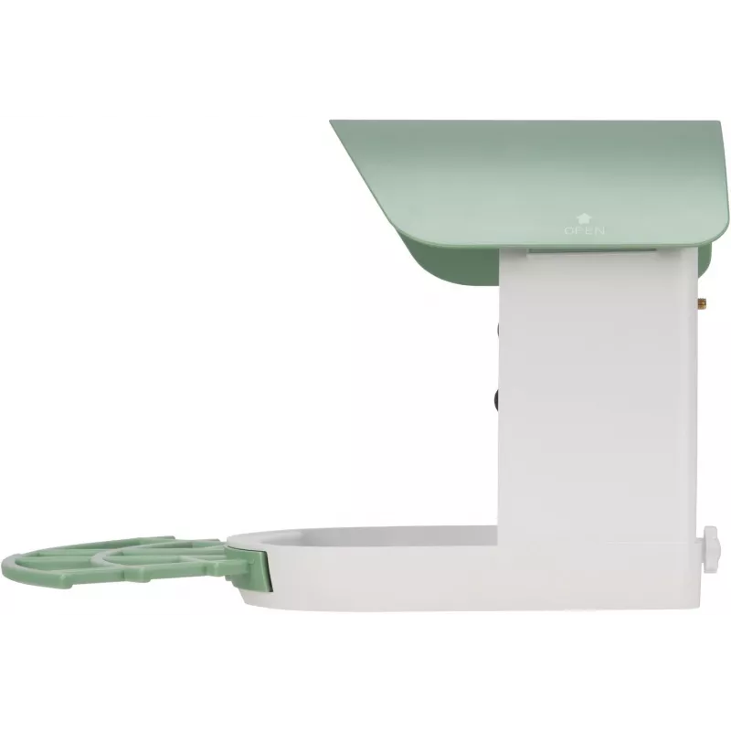 Redleaf RD001 Bird Feeder Camera with 2K Resolution, 160° Wide-Angle, Night Vision, Wi-Fi, PIR Motion Detection, AI Bird Recognition, Two-Way Audio, IP65, 2.5L Capacity