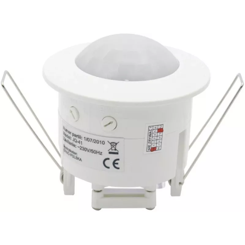 ORNO OR-CR-207 PIR Motion Sensor 360° Ceiling Mount White 1200W