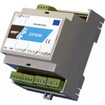 ROPAM EXP-I8-RN-D4M I/O Expander Module - 8 Inputs, 4 Relay Outputs, RN Bus
