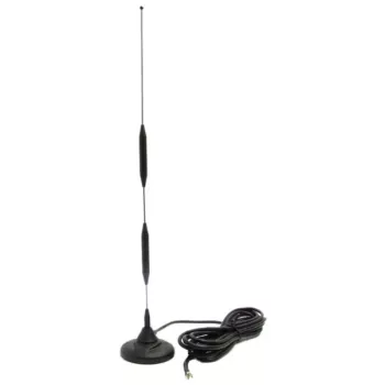 ROPAM AT-GSM-MAG-9dBi GSM Antenna, 9 dBi, SMA Male, Magnetic Base, 3m Cable, Black