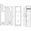 ROGER PR312EM-BK Access Controller with EM 125 kHz Proximity Reader