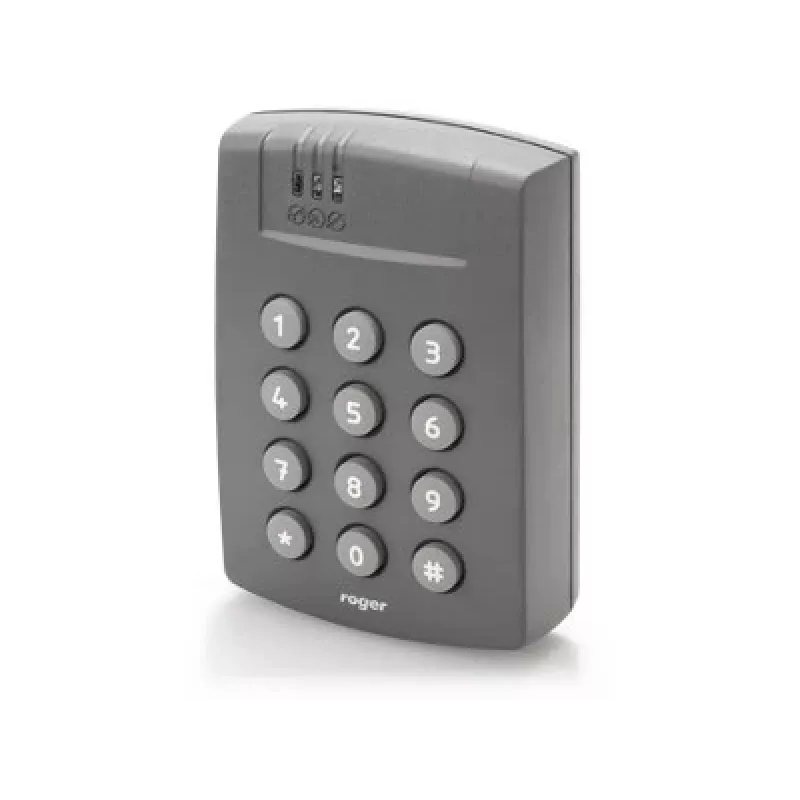 ROGER SL2000F Combination Lock - Standalone Digital Keypad with Backlit Metal Keys, IP65, 250 Users