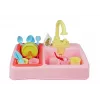 LEAN TOYS Colorful Sink with Tap Dishwasher with Accessories