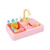 LEAN TOYS Colorful Sink with Tap Dishwasher with Accessories