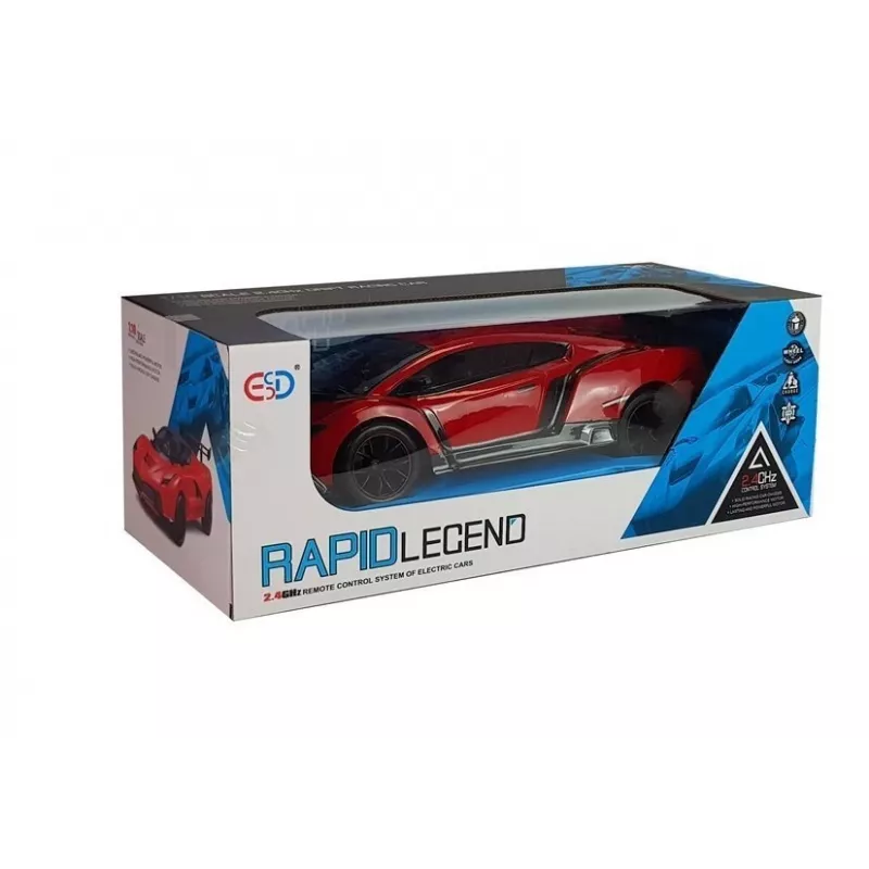 LEAN TOYS Remote-Controlled Sports Car 1:16 Scale 2.4 GHz