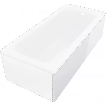 DEANTE Bathtub Panel Prizma 160 cm - Long Side White
